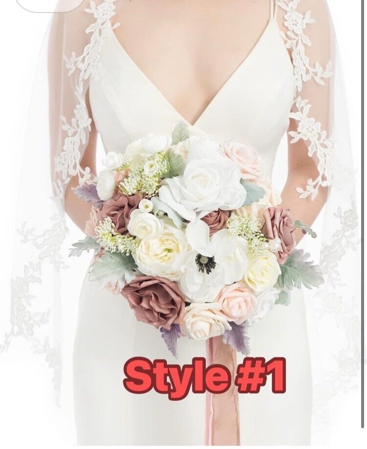 13in Rose Bouquet Home Décor Artificial Flowers Graduations, Performances, Birthdays, Proposals, Baby Showers, Weddings Home Décor, Dining Tables, Offices,Bedrooms