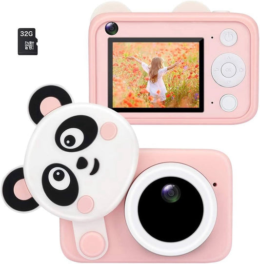 Kids Camera – Rechargeable, 16MP, 1080p Video, 2.4” Screen with 32GB Card