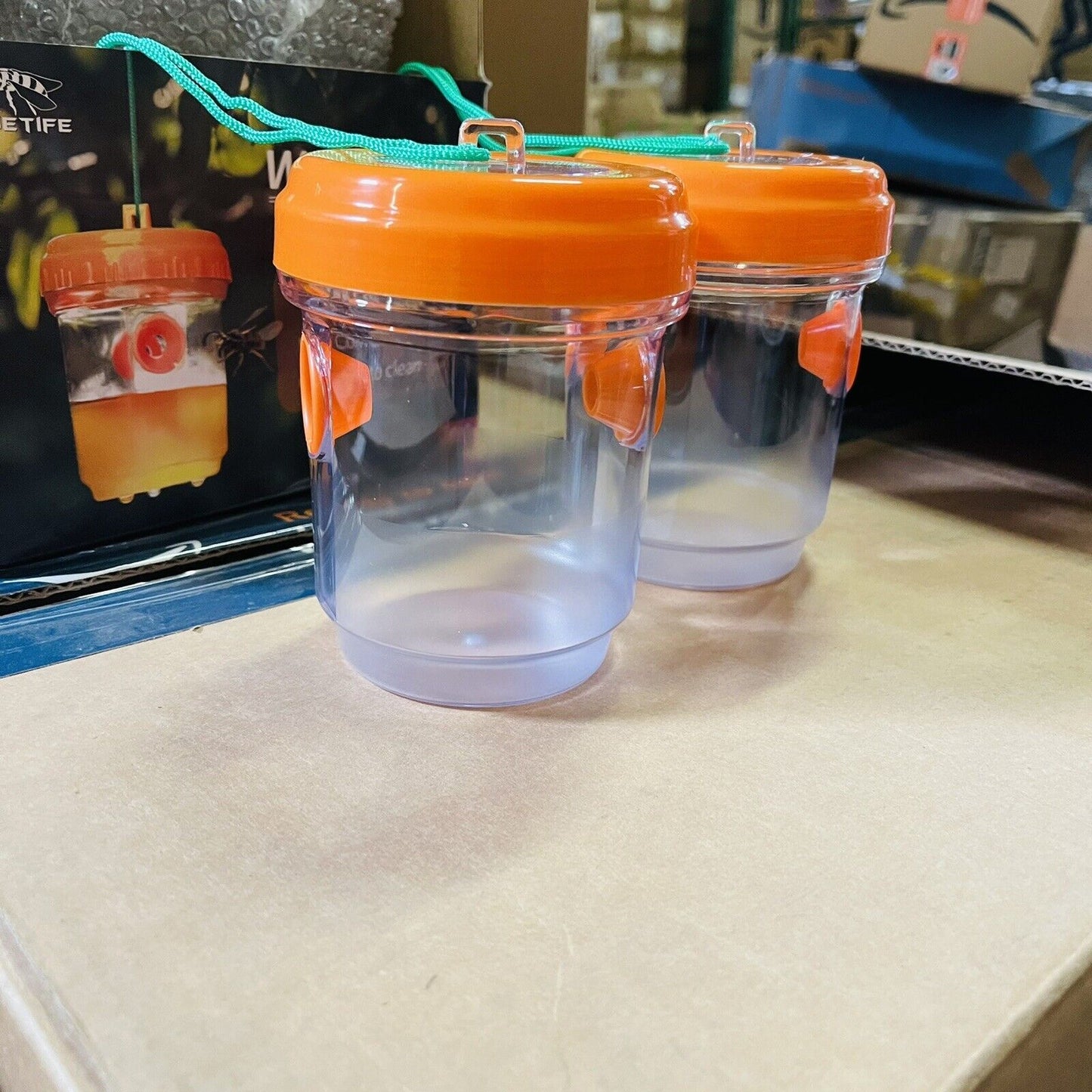 2 件装黄蜂陷阱捕捉器，蜜蜂陷阱，户外黄蜂驱赶器杀虫剂