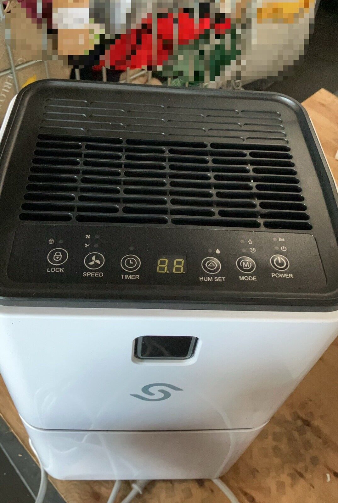 2000 Sq. Ft Dehumidifiers for Large Room and Basements, 30 Pints Dehumidifier with Drain Hose, Auto or Manual Drainage, 0.528 Gallon Water Tank, Auto Defrost, Dry Clothes Function, 24H Timer