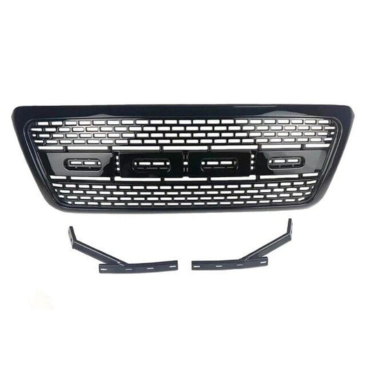F150 Raptor Grills Front Racing Grills Front Grill Mesh Bumper Grilles Cover