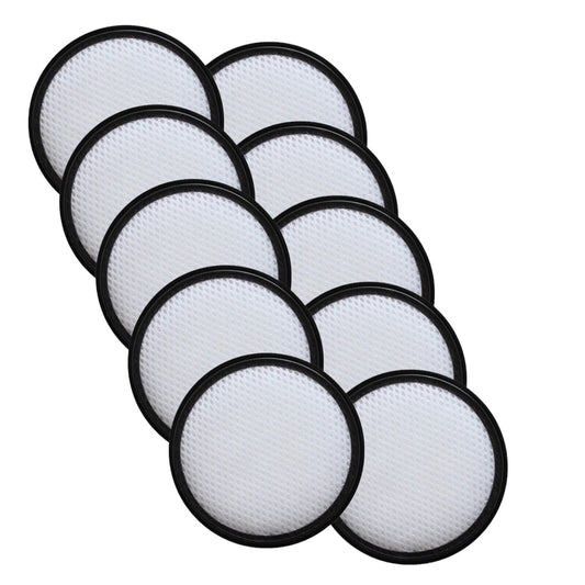 10 Pack Washable Primary Filter Assembly FOR vacuum cleaner filter replacement