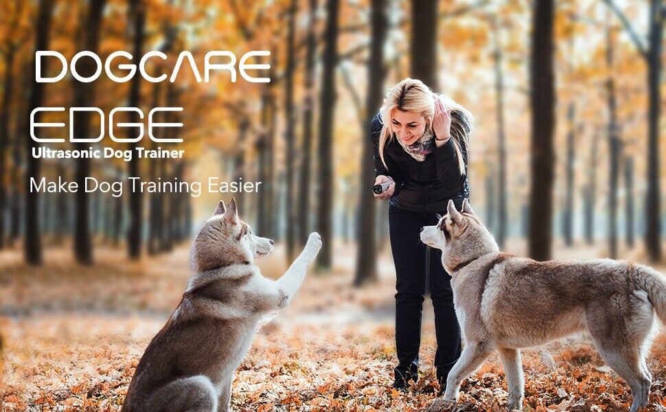 Dog Barking Control Device Dual Speakers 2-in-1 Ultrasonic Dog Training UT01-Dog Care