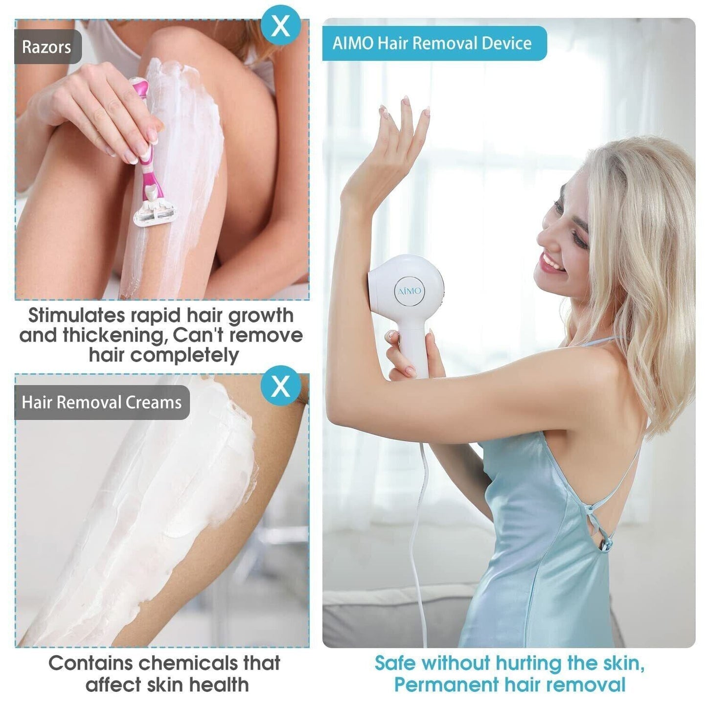 Hair Removal At-Home IPL Hair Removal for Women and Men Permanent