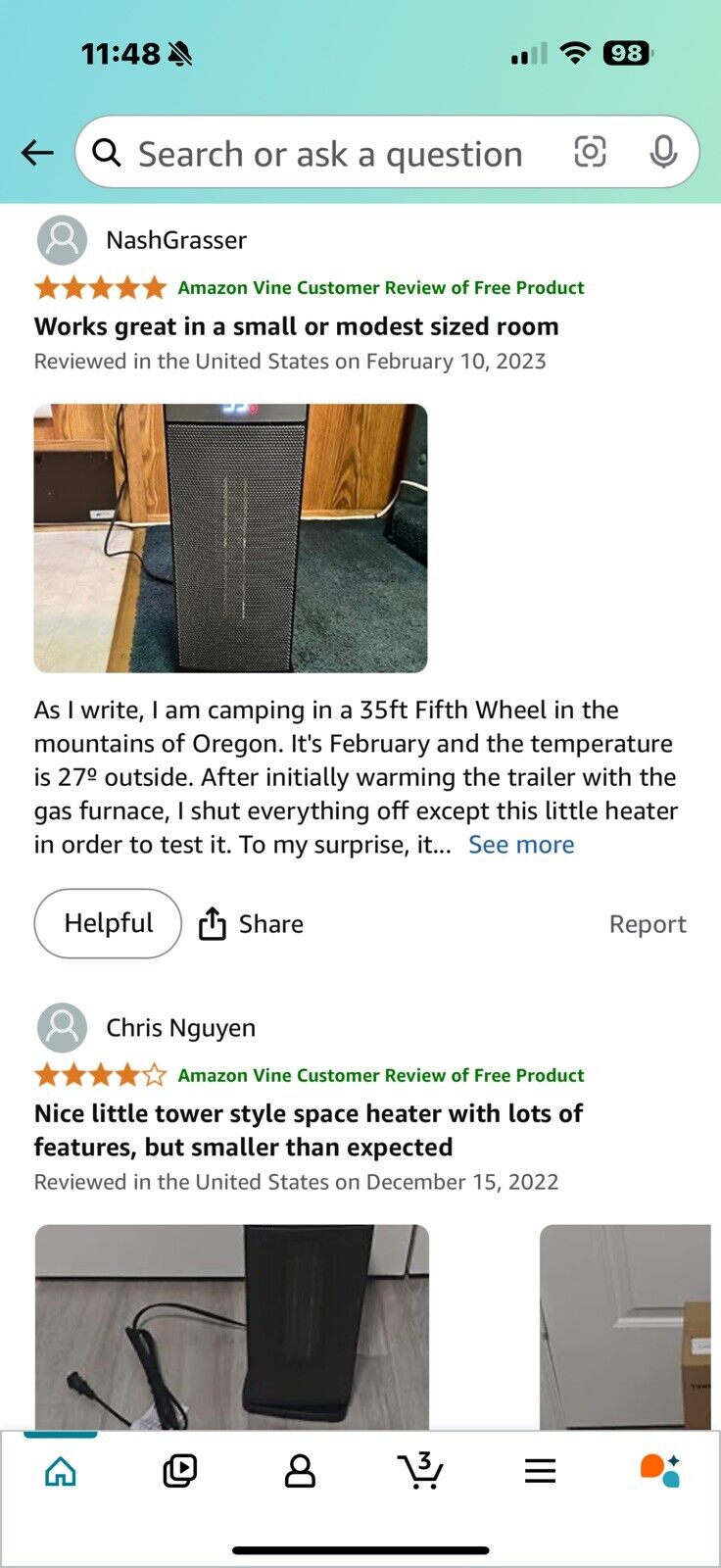 Space Heater 1500W Fast Heating, Electric & Portable Ceramic Heaters indoor only