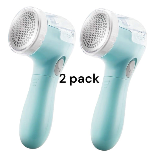 2pack Lint Remover – Electric Fabric Shaver for clothes. Removes