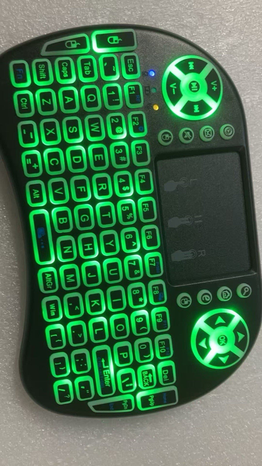 10Pcs-2.4GHz Mini Wireless Keyboard+ Mouse Wireless Touchpad Rechargeable Combos