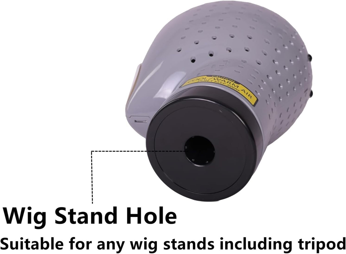 Hair Dryer Wig Stand Holder Mannequin Head