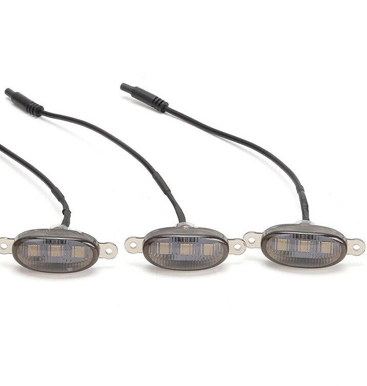 4pcs 64 colors LED grille Lights Led Lights Kits Center Grid Decorative Lights