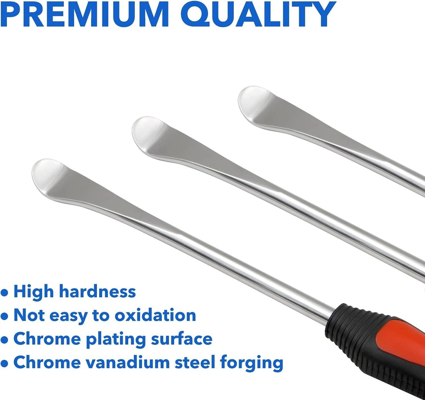 15inch Tire Spoons Iron Set Steel Tire Changing Removal Rim Protector Valve Tool