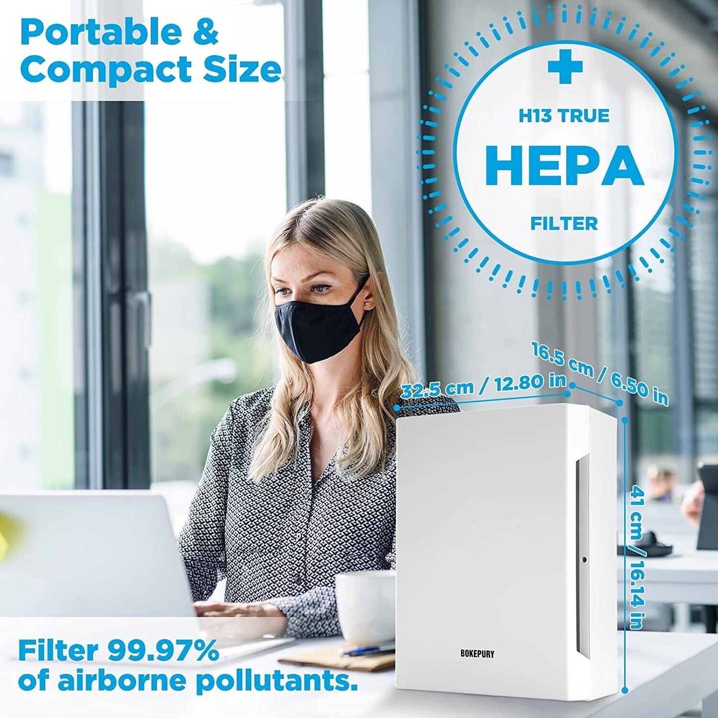 Original price $169 Air Purifiers for Home Large Room Smart Heap Air Purifier