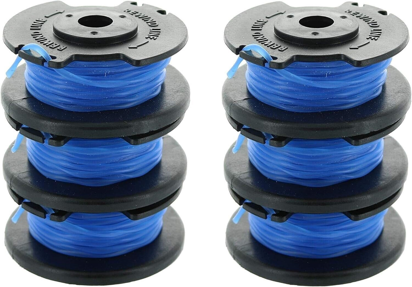 90pcs String Trimmer Spool Line 11ft 0.065'' Replacement Spool for Ryobi One+
