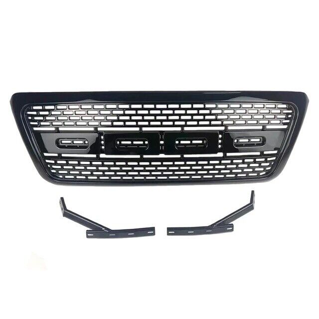 F150 Raptor Grills Front Racing Grills Front Grill Mesh Bumper Grilles Cover