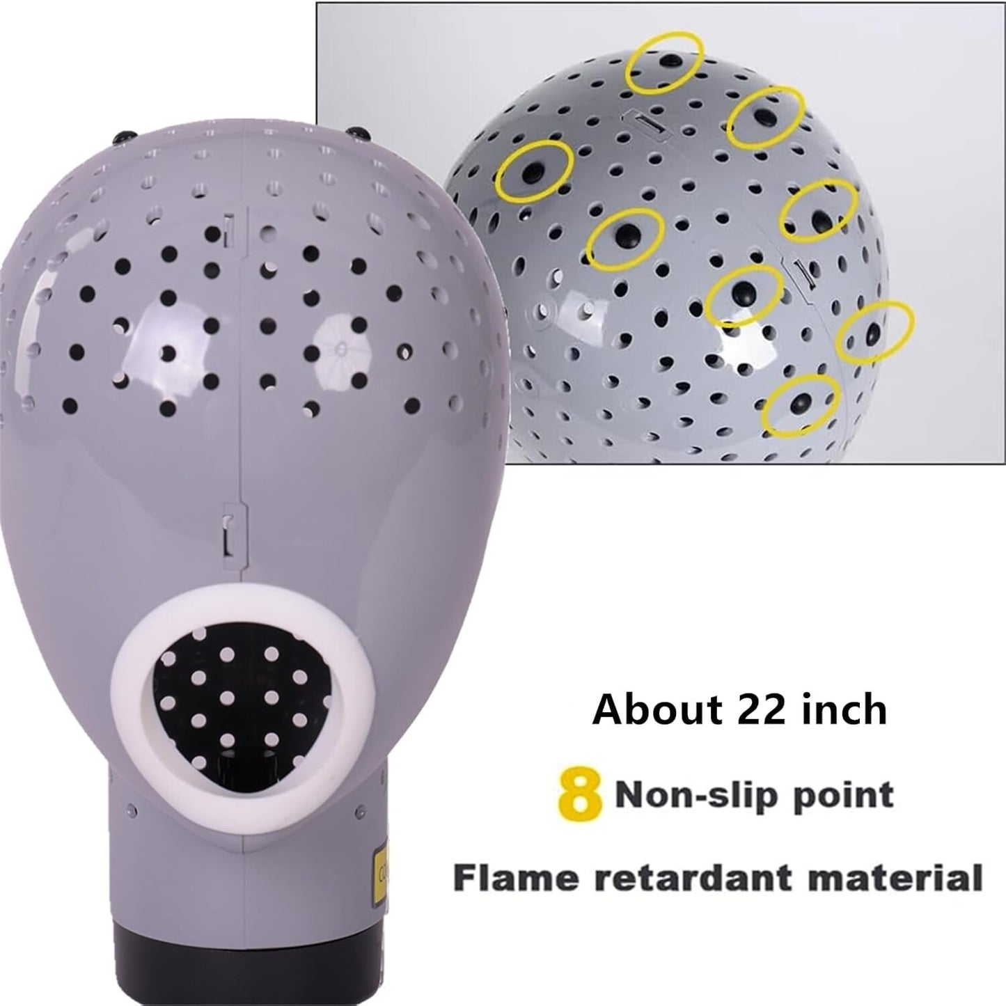 Hair Dryer Wig Stand Holder Mannequin Head