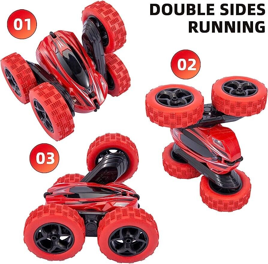 Remote Control Car, RC Car Double Sided Fast Off-Road Stunt RC Toy Car