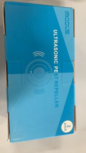 Ultrasonic Pest Repeller 2 Pack, Plug in Ultrasonic Pest Control Device