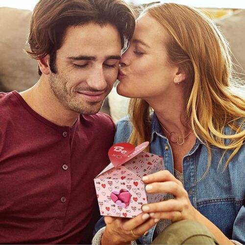 Valentine's Day 16PCS Heart Cupcake Boxes,Treat Boxes Candy Boxes