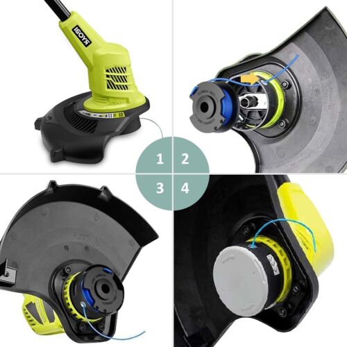 90pcs String Trimmer Spool Line 11ft 0.065'' Replacement Spool for Ryobi One+