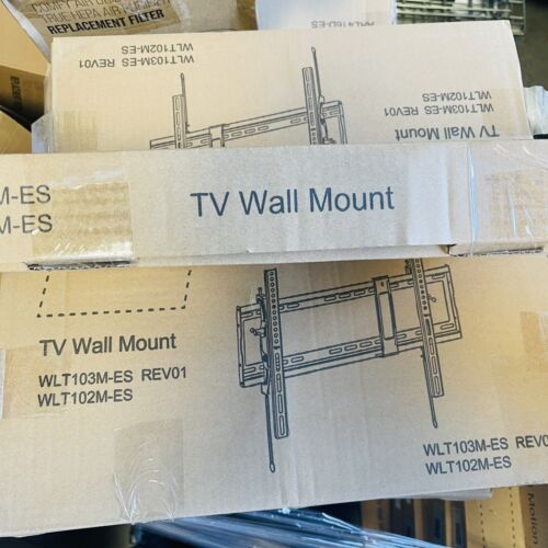 Tilting Tv Wall Mount For Most 37-75 Inch Tvs, Large Low Profile Tv Mount Wall