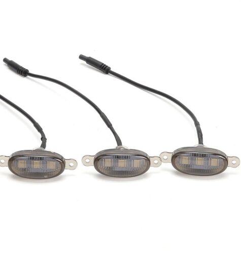 4pcs 64 colors LED grille Lights Led Lights Kits Center Grid Decorative Lights