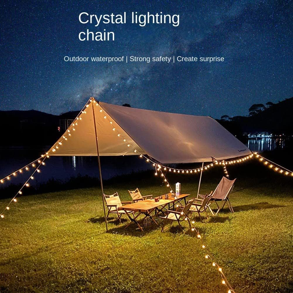 LED String Light Solar Lights Outdoor Garden Wedding Decoration Lamp Waterproof 12M Garland Christmas