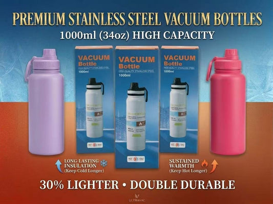 32 oz Insulated Metal Water Bottle
