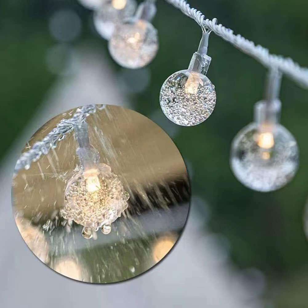 LED String Light Solar Lights Outdoor Garden Wedding Decoration Lamp Waterproof 12M Garland Christmas