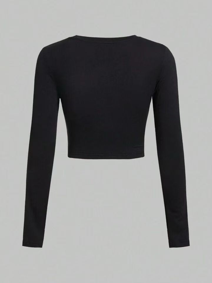 Women's long sleeve crop tops wholesale lot