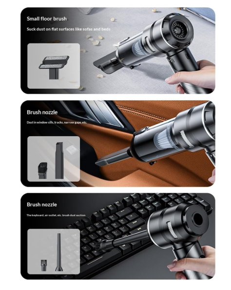 Car Vacuum Cleaner for Acura Integra V Portable Handheld Vacuum with Blower Function High Power Suction for Car, Home, Office, Pet Hair Cleaning