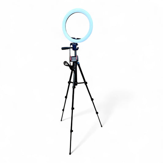10inch LED Selfie Ring Light with Stand, Circle Light for Makeup/Live Stream