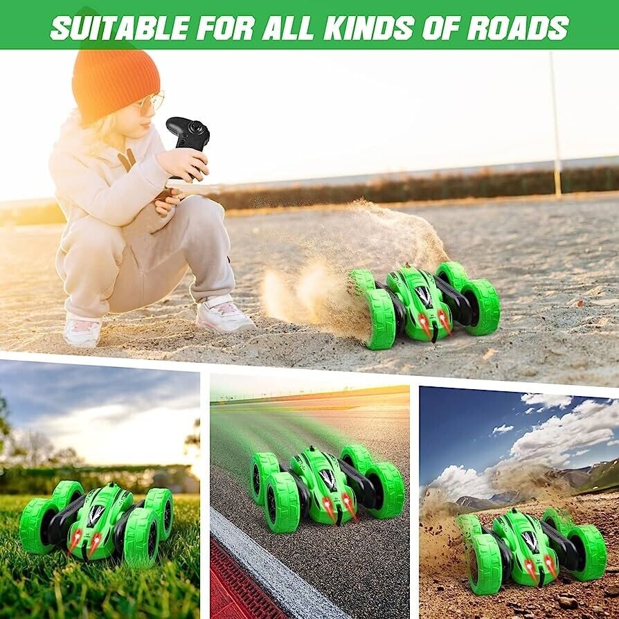 Remote Control Car, RC Car Double Sided Fast Off-Road Stunt RC Toy Car