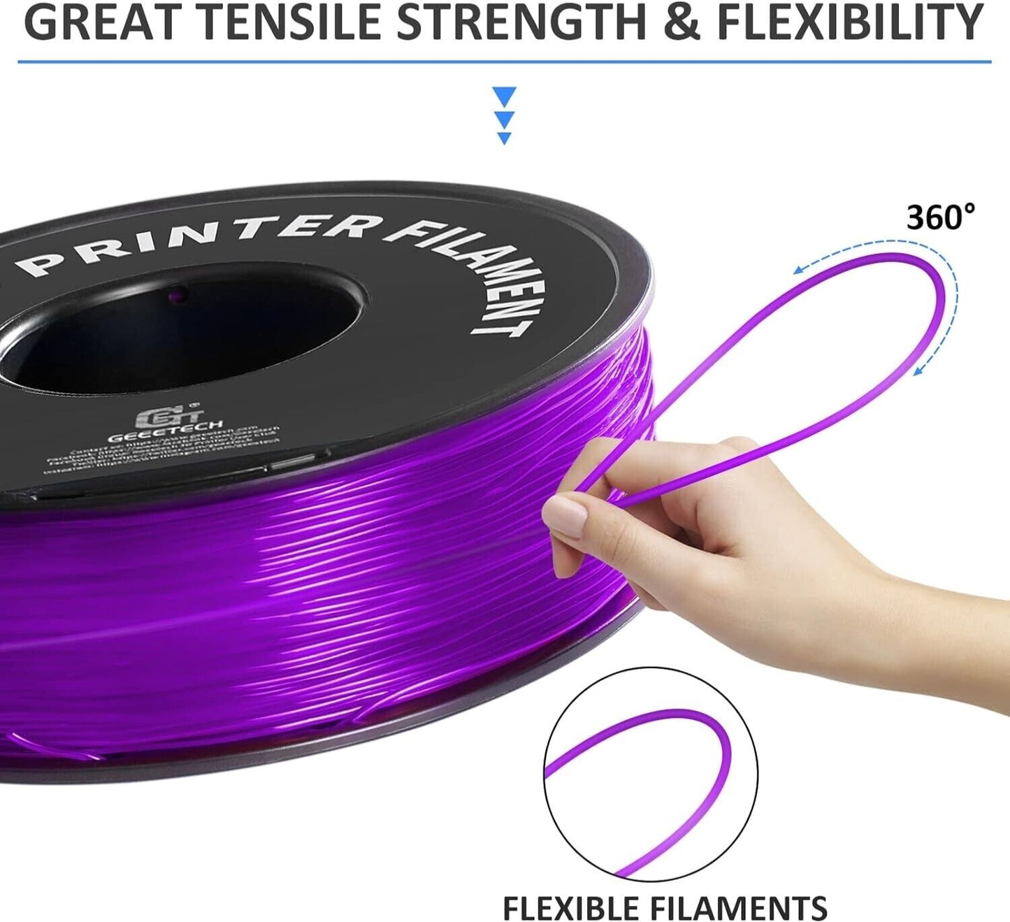 95A PLA Filament 1.75mm,Consumables for 3D Printer