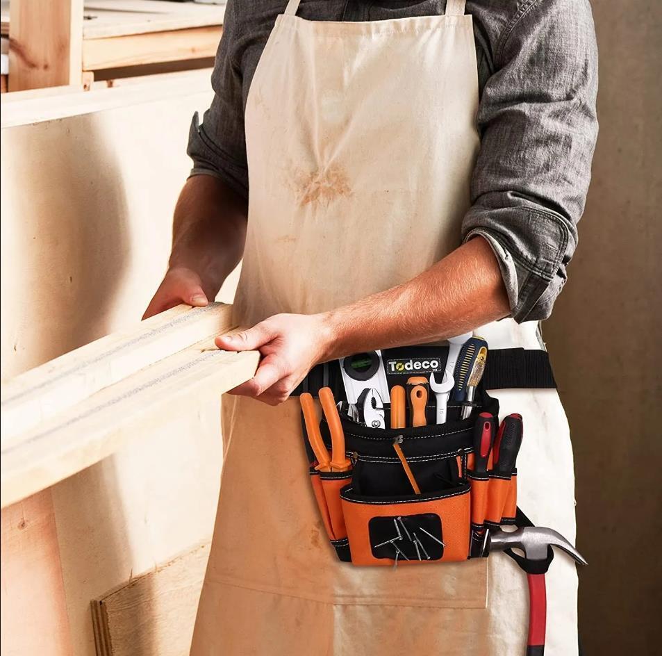 Tool Belt with Padded Suspenders, Carpenter's Suspension Framers Rig