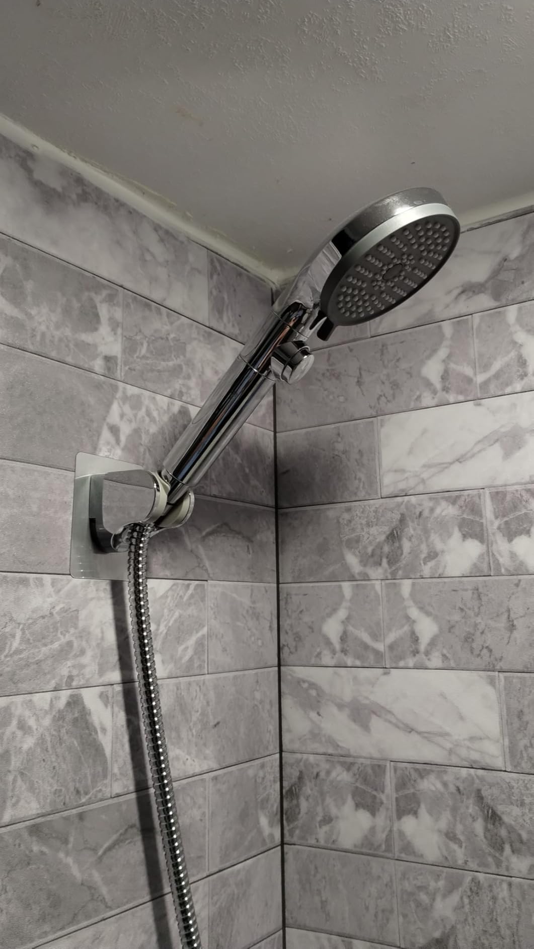 Shower Head with Hose, High Pressure 5 Mode Shower head Replacement, Shower Head for RV/Campers, Travel Trailer, Motorhome for Water Saving, Handheld Shower Head Holder and Hose, On Off Switch