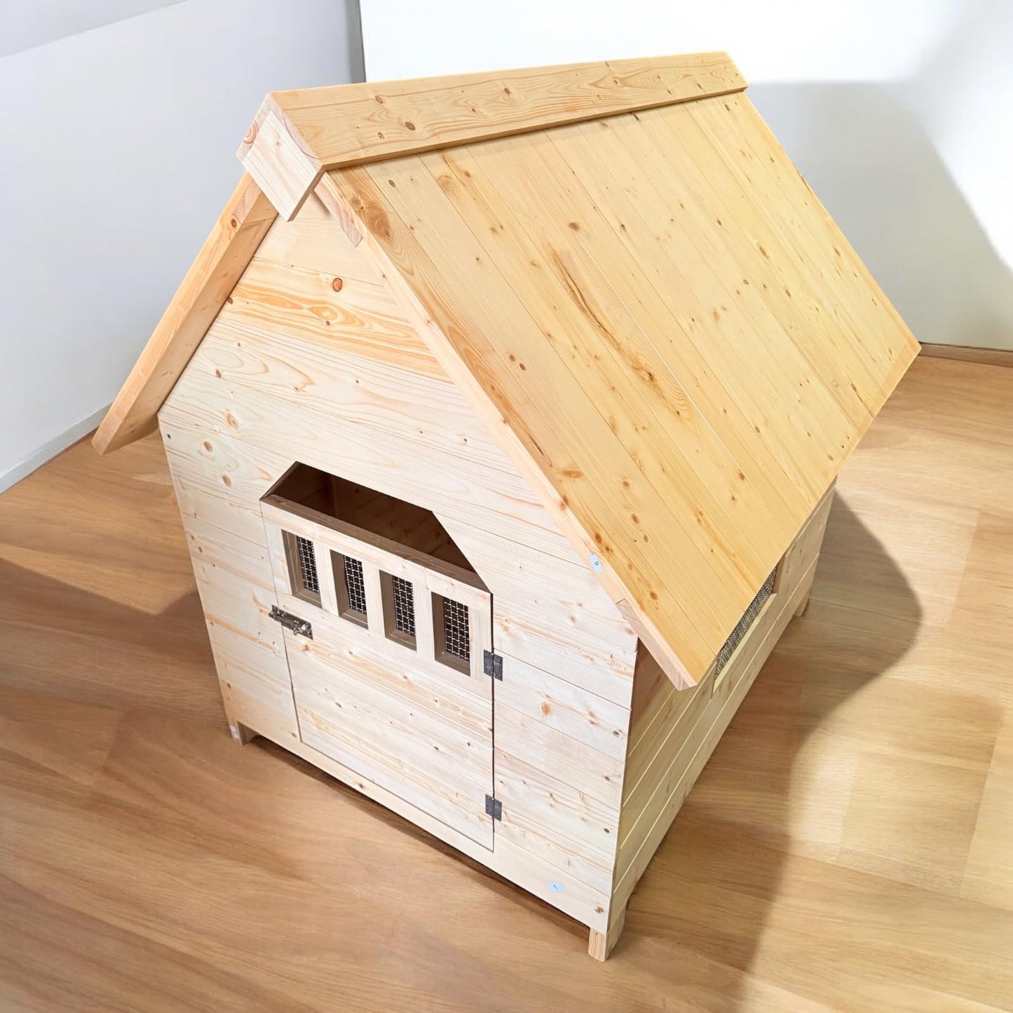 Versatile Wooden Dog House, Indoor/Outdoor, Pet/Storage/Play House/