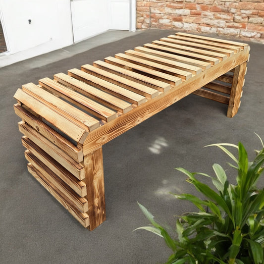 Handmade wood bench vintage furniture L48*H18*W18inch painted complete