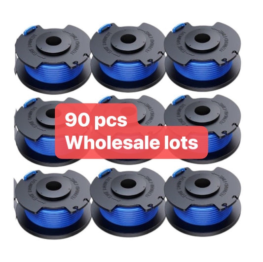 90pcs String Trimmer Spool Line 11ft 0.065'' Replacement Spool for Ryobi One+