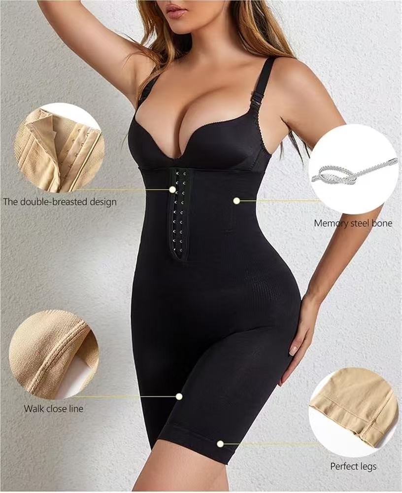 Women's Shapewear Shorts Compression Thigh Slimmer Butt Lifter Panties Tummy Control High Waist Body Shaper Underwear