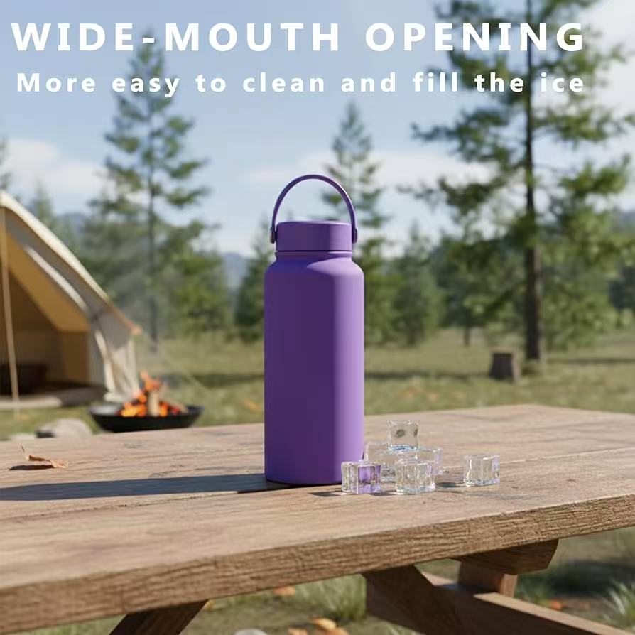 32 oz Insulated Metal Water Bottle