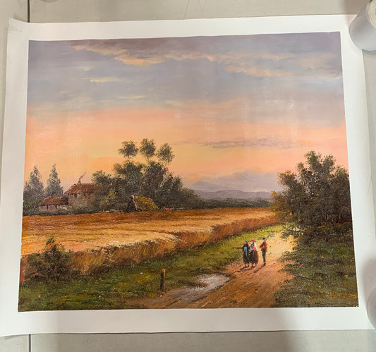20 in×24 in oil paintings fine art 100% hand-painted  The classical field