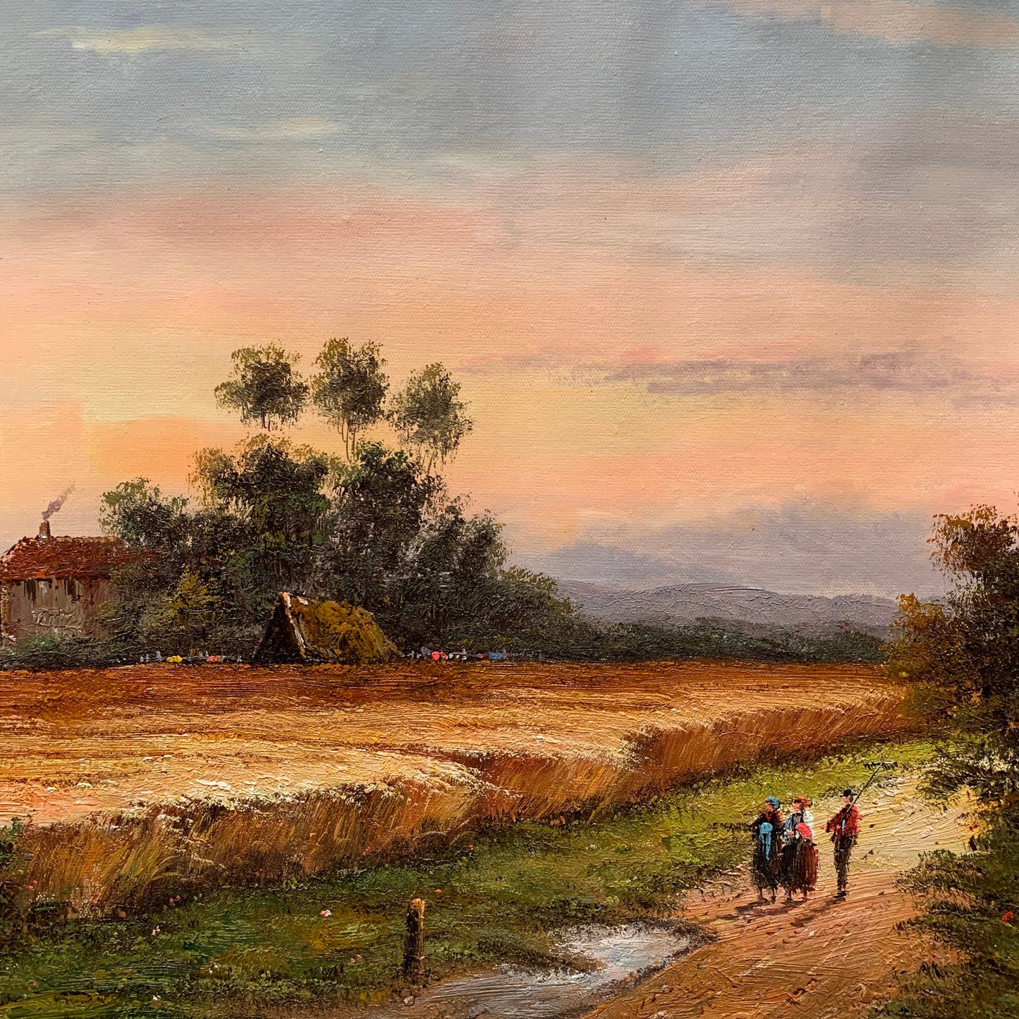 20 in×24 in oil paintings fine art 100% hand-painted  The classical field