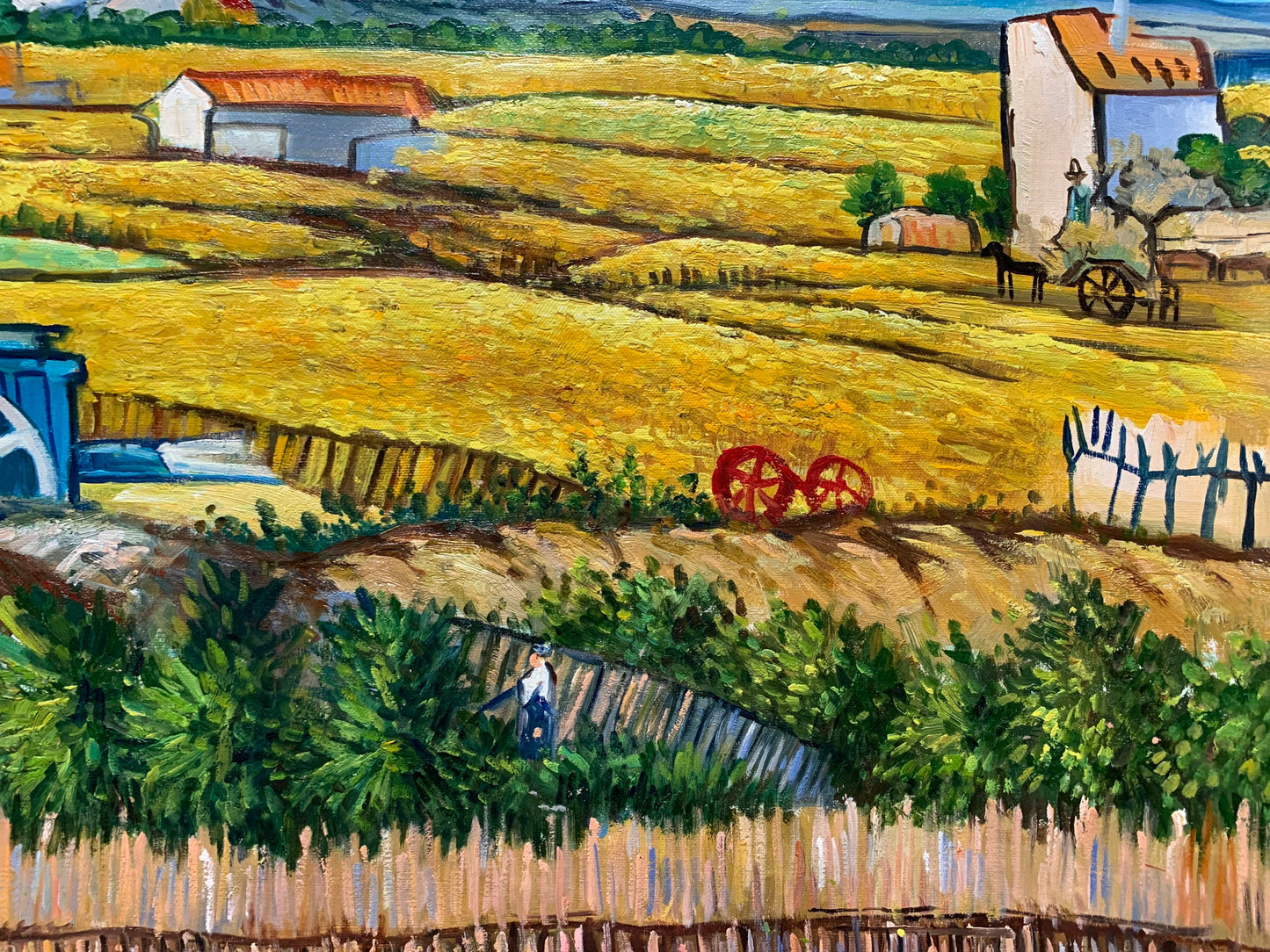 27.5x71 inch oil paintings fine art 100% hand-painted The classical field