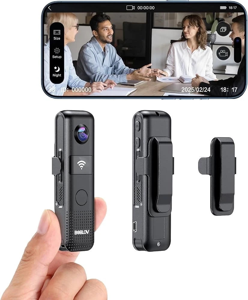 Boblov C18 WiFi body camera